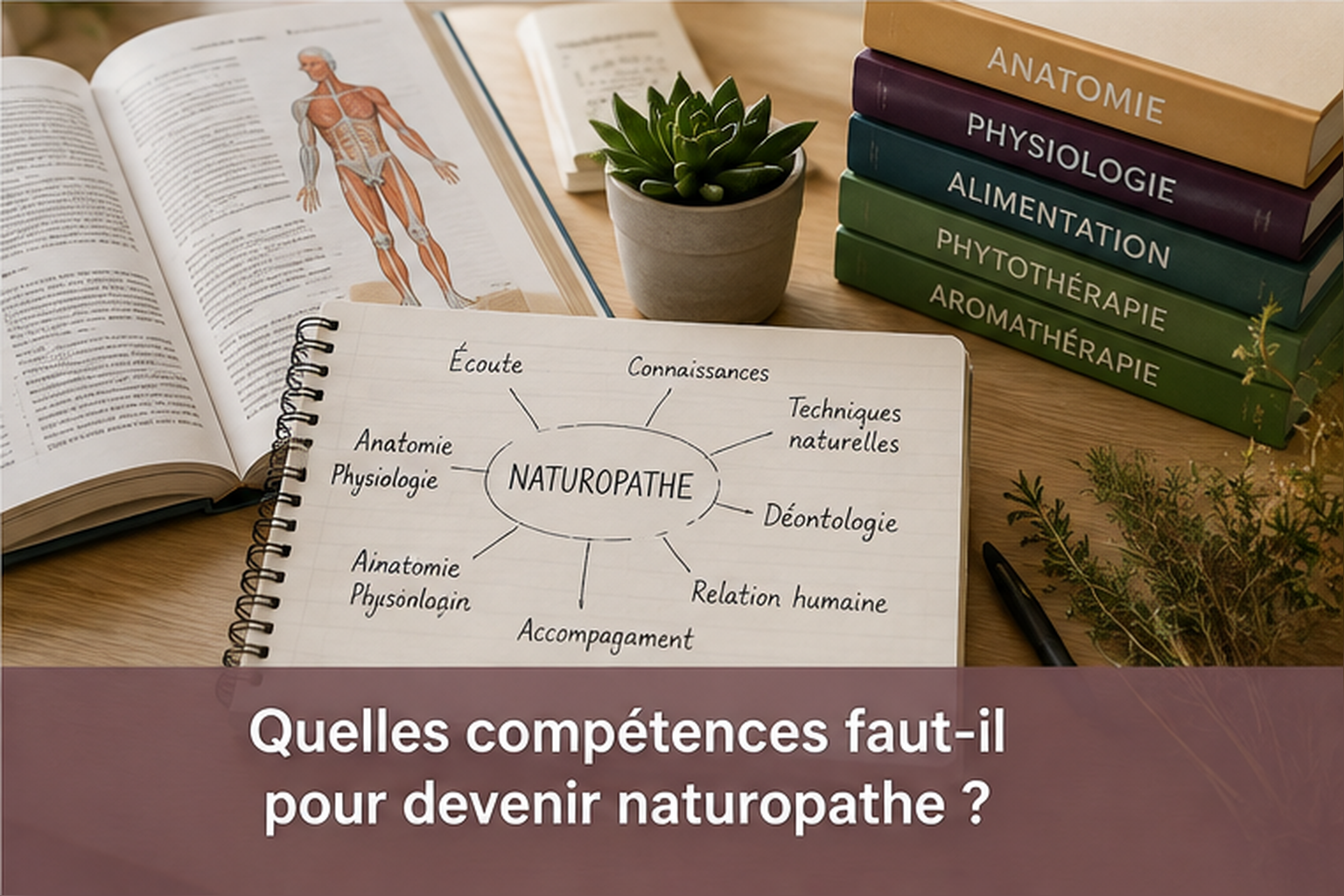 Compétences essentielles pour devenir naturopathe
